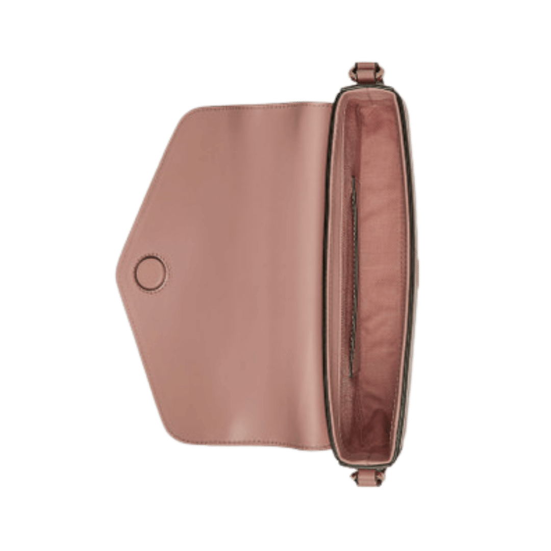 GUCCI Gg Super Mini Shoulder Bag Pink GG leather