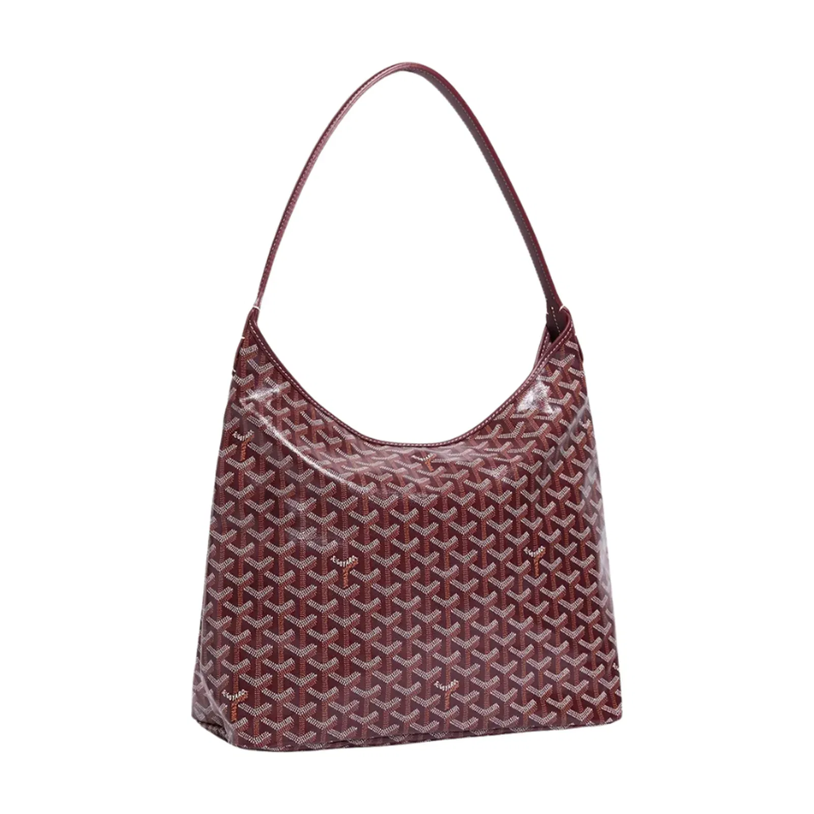 Goyard Bohème Hobo Bag Burgundy