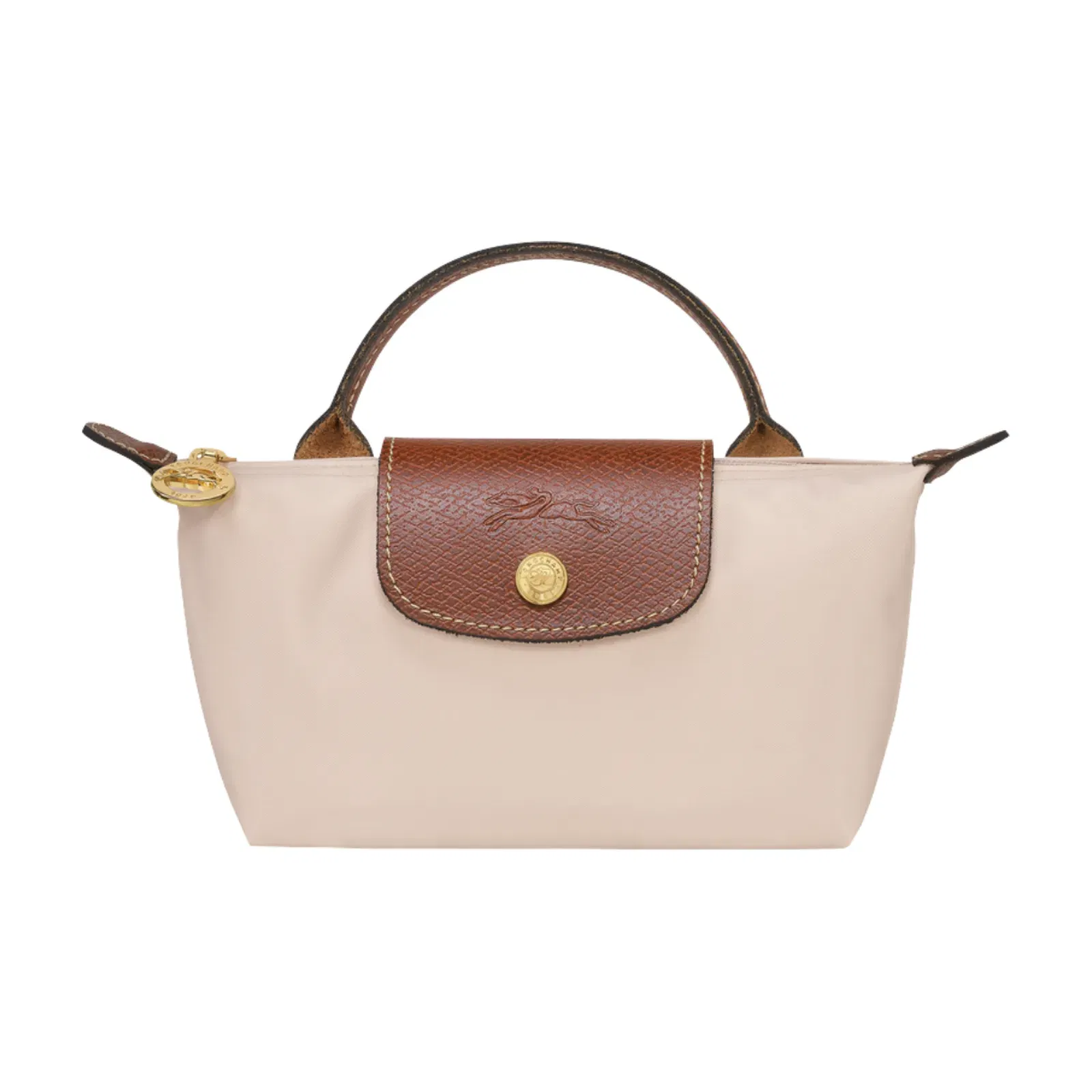 Longchamp Le Pliage Original pouch with handle in the color Paper