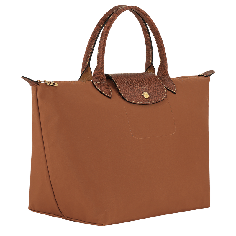 Longchamp Le Pliage Original Top Handle Bag in Cognac