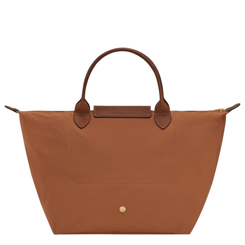 Longchamp Le Pliage Original Top Handle Bag in Cognac