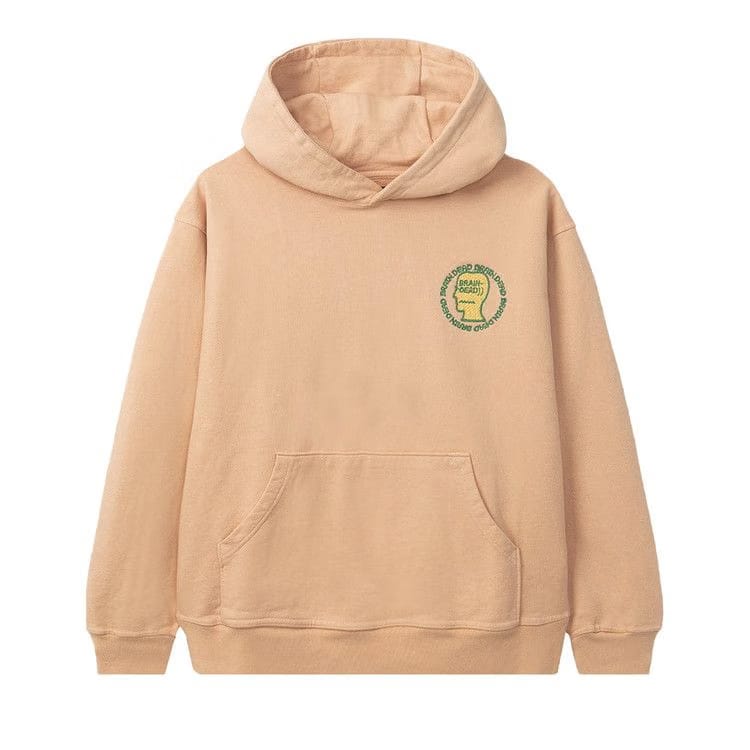 Brain Dead Logo Head Hoodie Terra Cotta