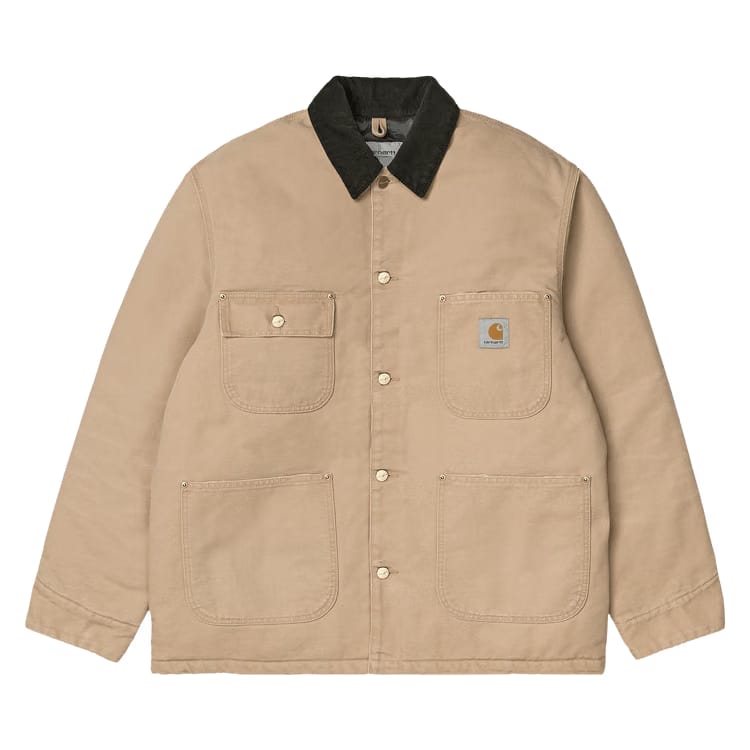 Carhartt WIP OG Chore Coat Dusty Hamilton Brown/Black