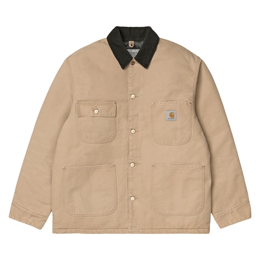 Carhartt WIP OG Chore Coat Dusty Hamilton Brown/Black