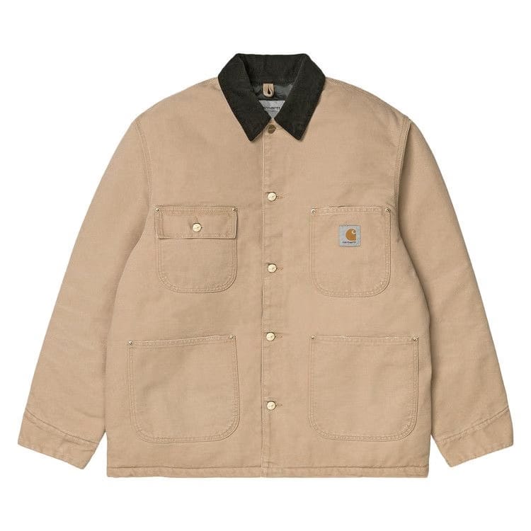 Carhartt WIP OG Chore Coat Dusty Hamilton Brown/Black