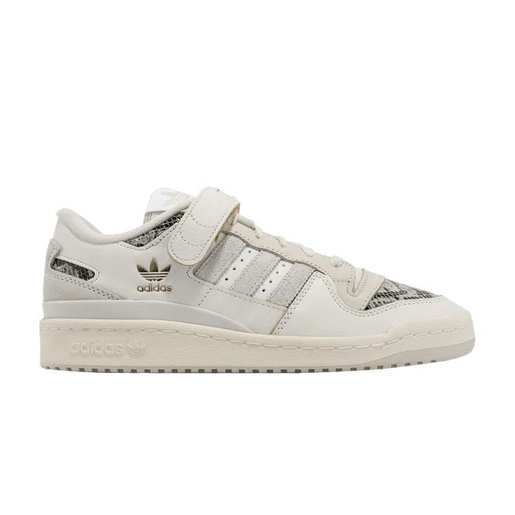Forum 84 Low White Snakeskin