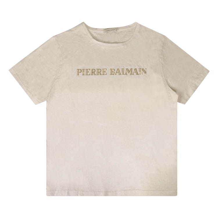 Balmain Logo T-Shirt White