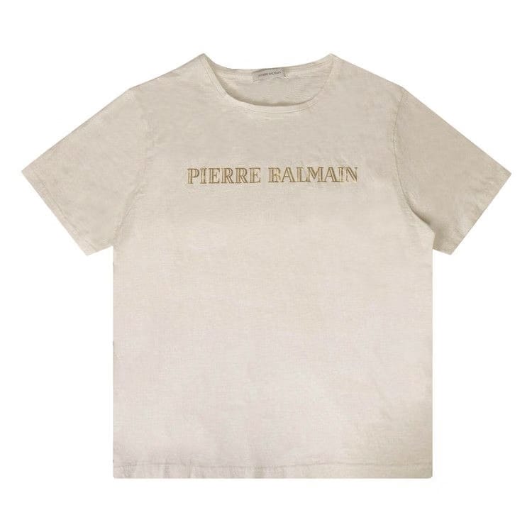 Balmain Logo T-Shirt White