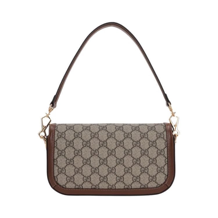 Gucci Horsebit 1955 Shoulder Bag Beige/Ebony