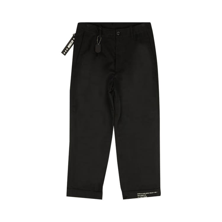 Moncler x Fragment Hiroshi Fujiwara Pleated Pants Black
