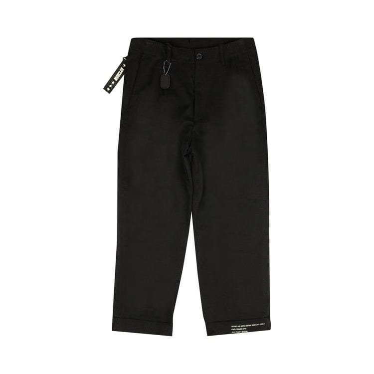 Moncler x Fragment Hiroshi Fujiwara Pleated Pants Black
