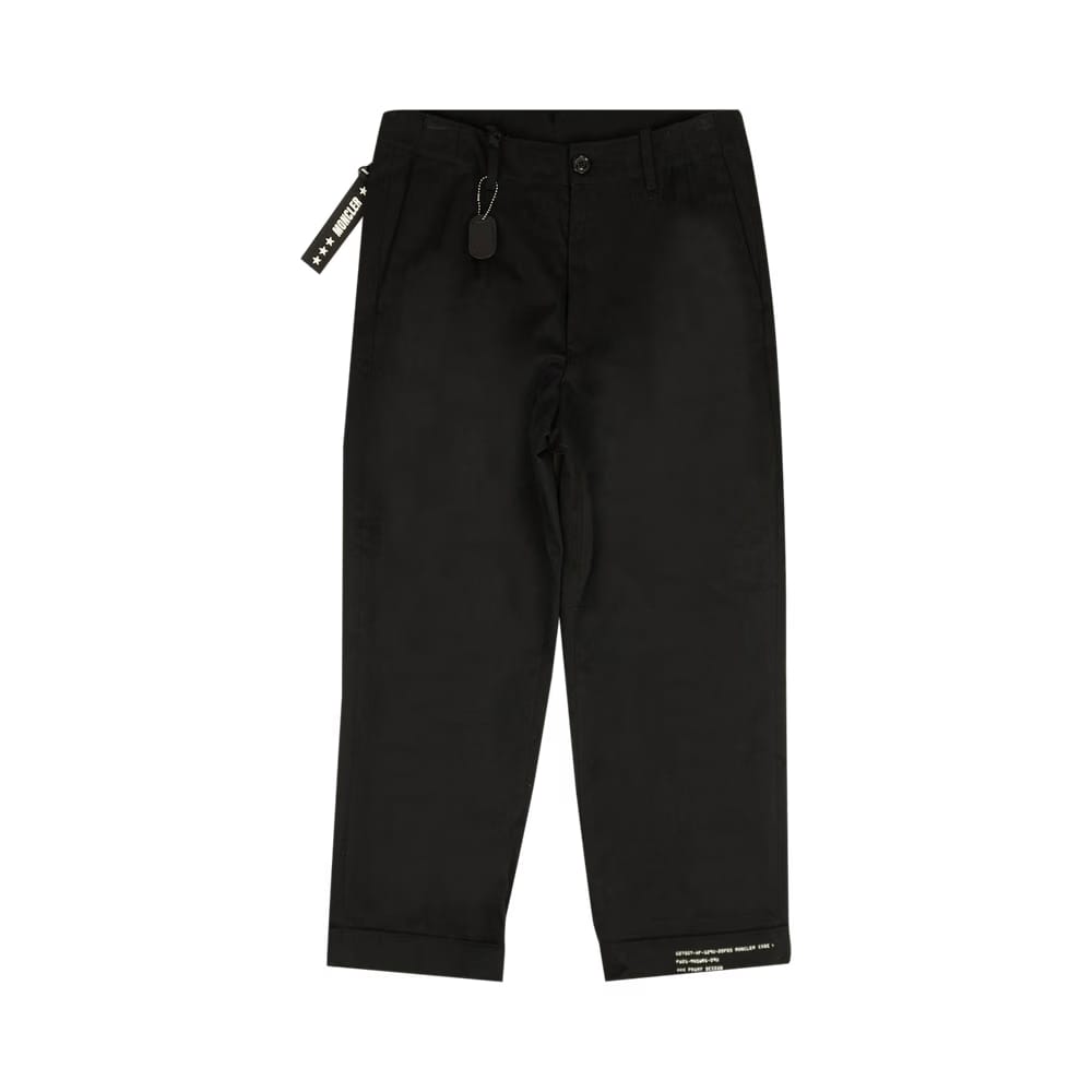 Moncler x Fragment Hiroshi Fujiwara Pleated Pants Black