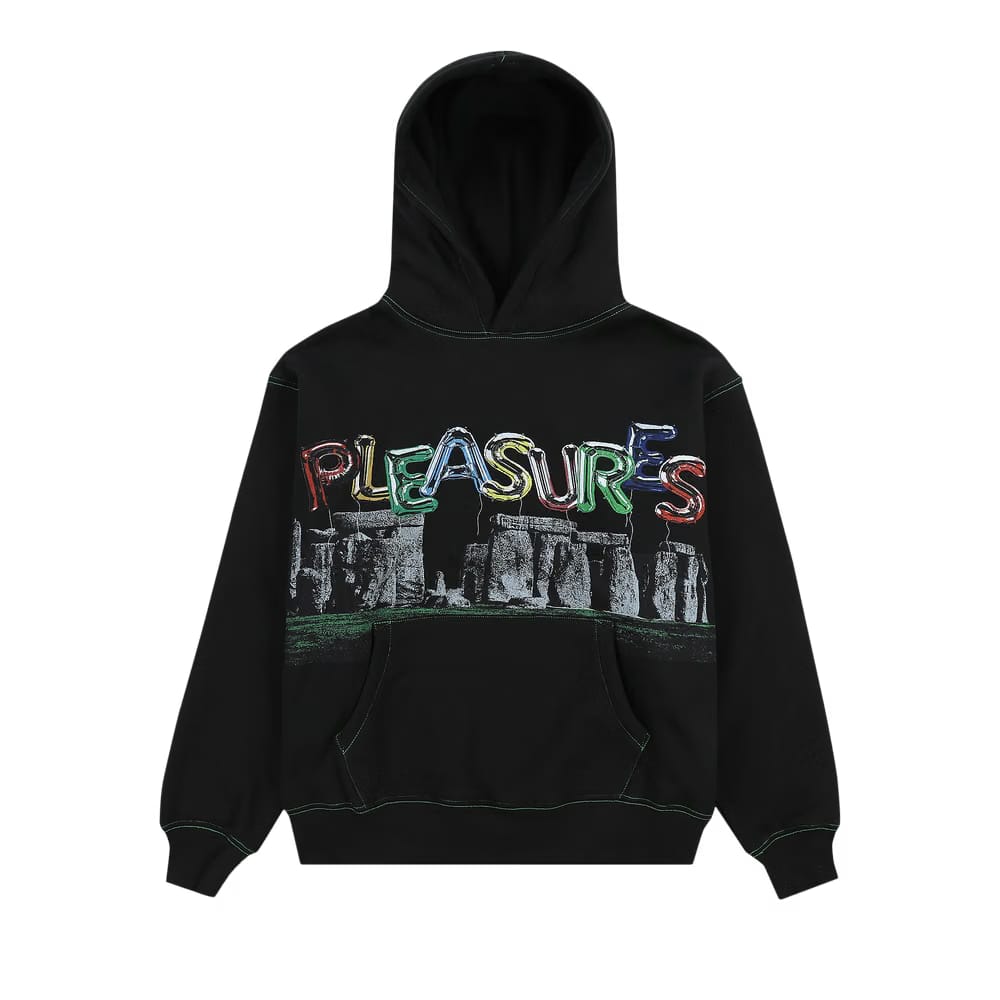 Pleasures Stonehenge Hoodie Black