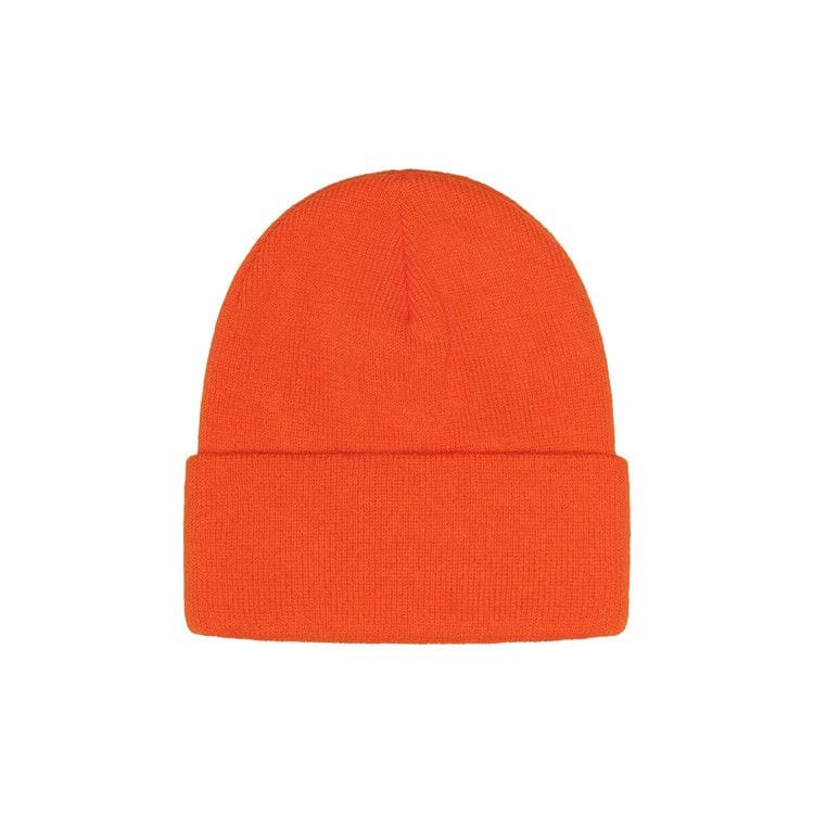 Stussy Stock Cuff Beanie Fire Orange