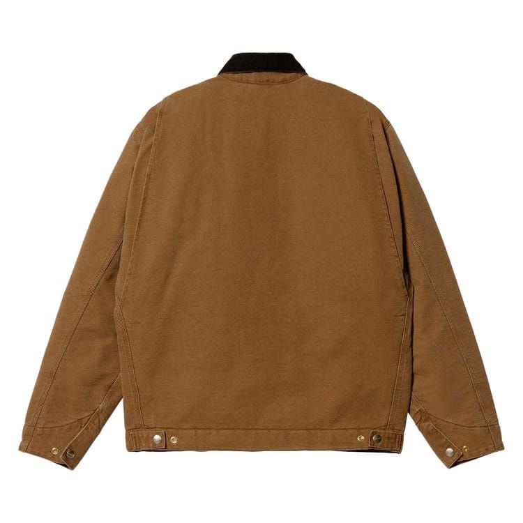 Carhartt WIP OG Detroit Jacket Deep Hamilton Brown/Black Aged Canvas
