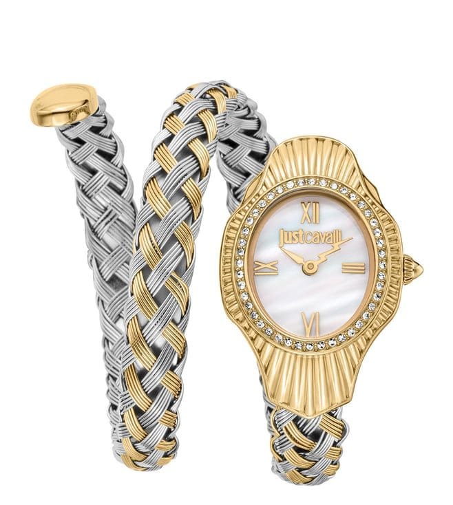 Just Cavalli JC1L305M0055 Twined Analog Watch for Women