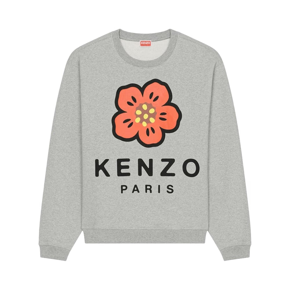 Kenzo Seasonal Classic Sweatshirt Pearl Grey