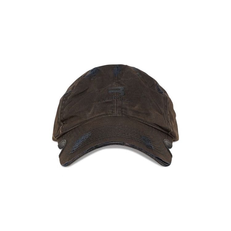 Balenciaga Sporty B Sunfaded Cap Black