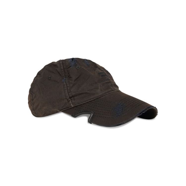 Balenciaga Sporty B Sunfaded Cap Black