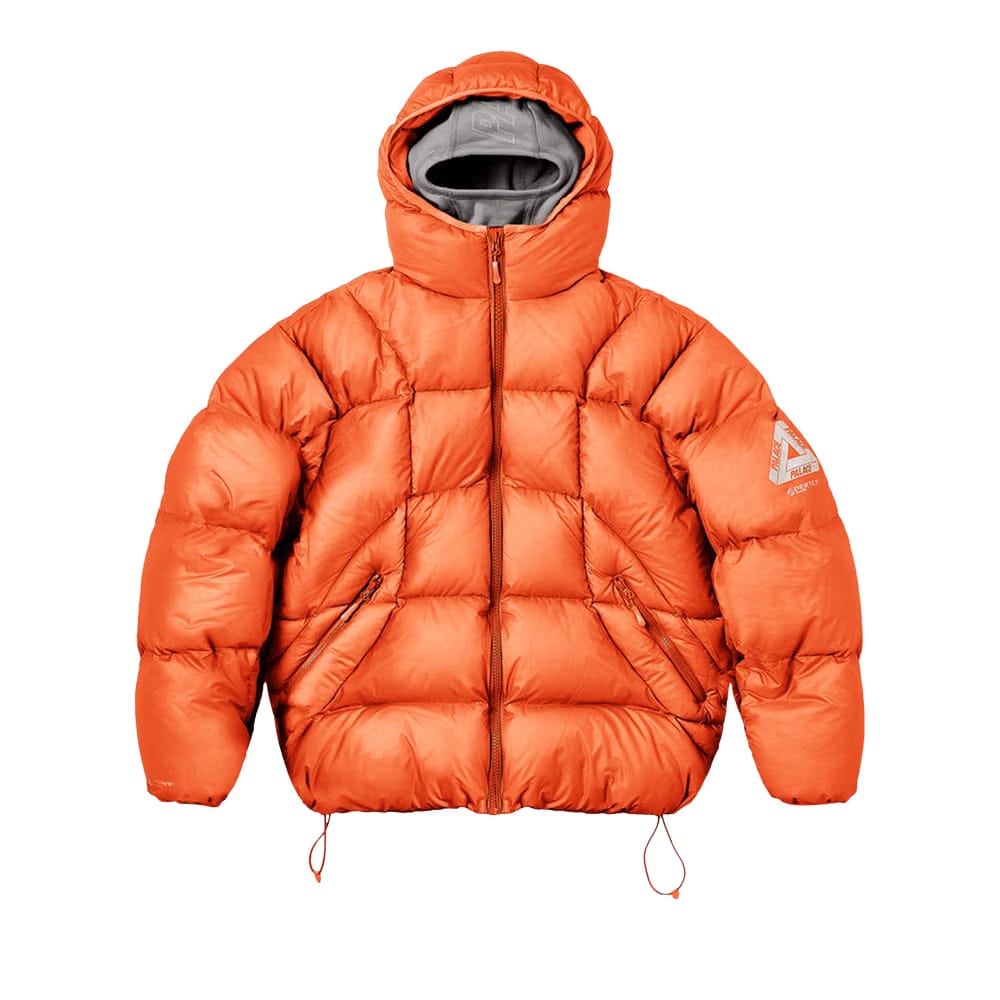 Palace Pertex Frost Balaclava Puffa Orange