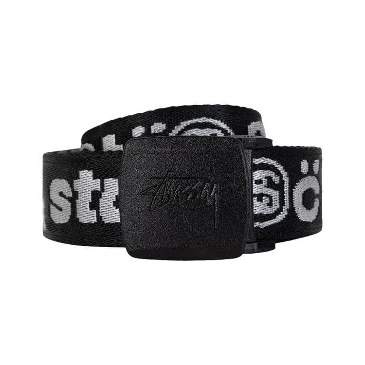 Stussy x Cactus Plant Flea Market Web Belt Black