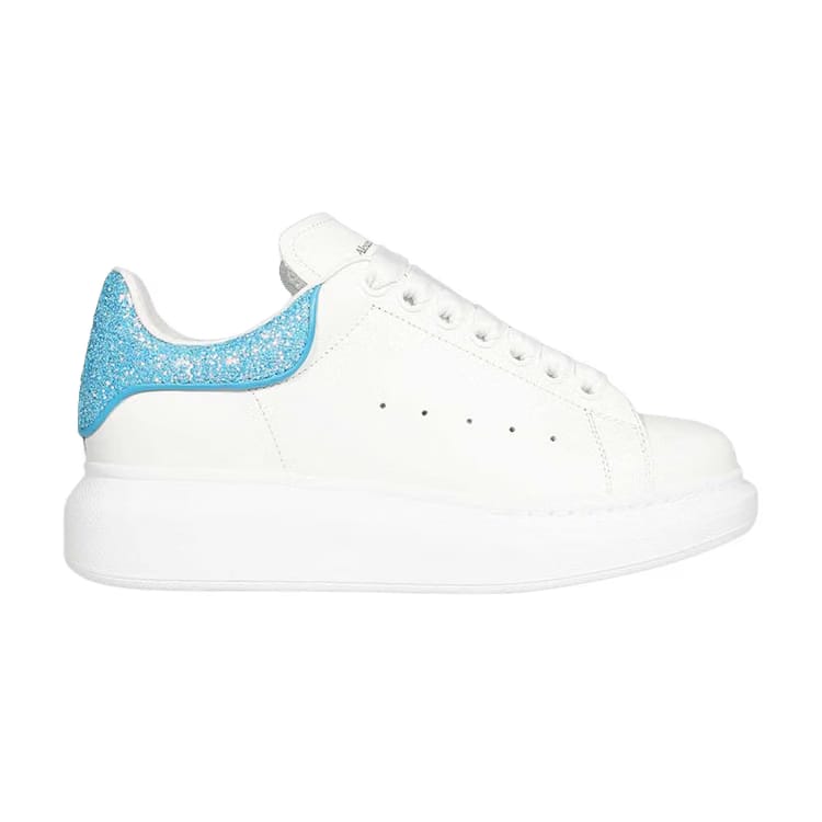 Alexander McQueen Wmns Oversized Sneaker 'New Cerulean Blue Glitter'