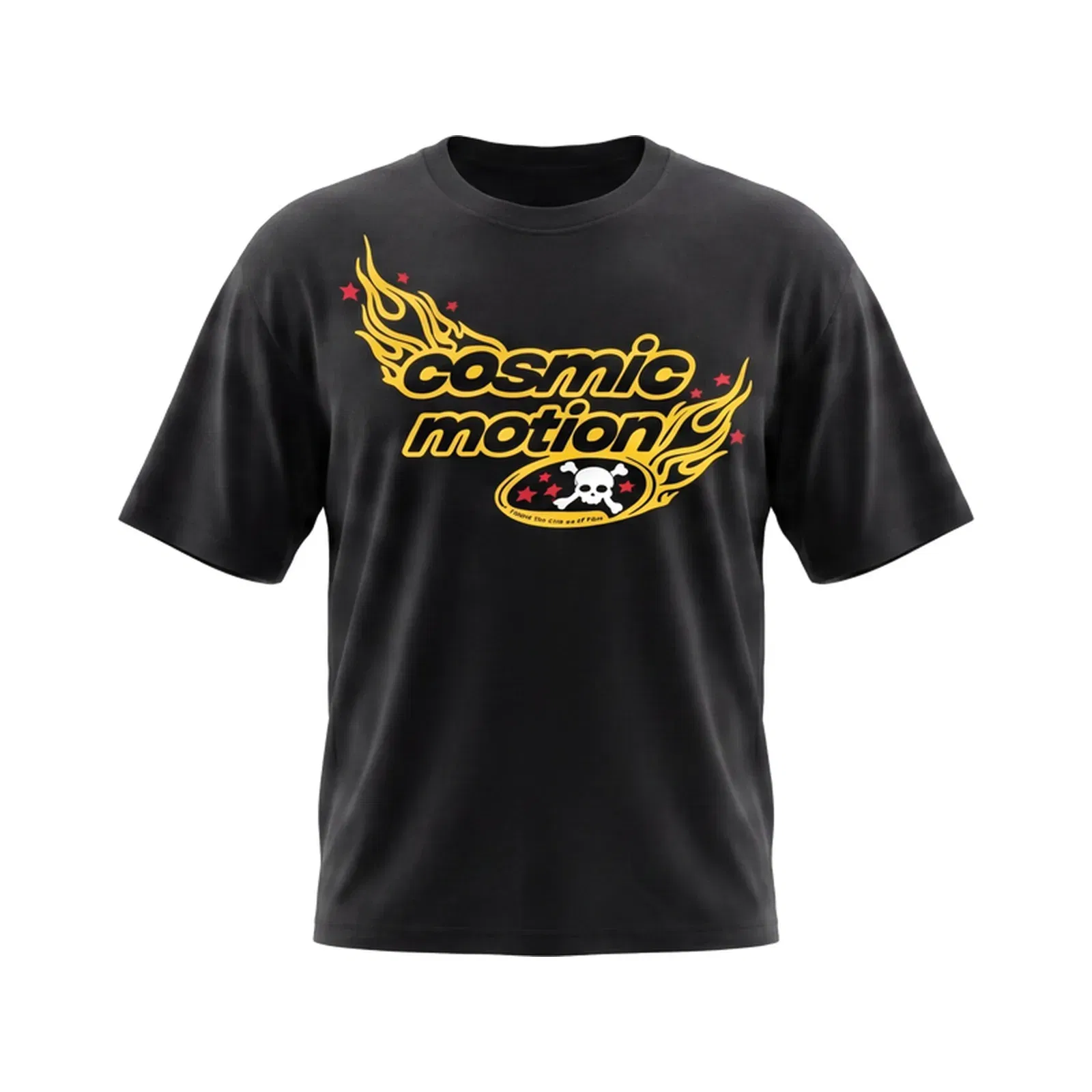 Off Supply Cosmic Motion Black T-Shirt
