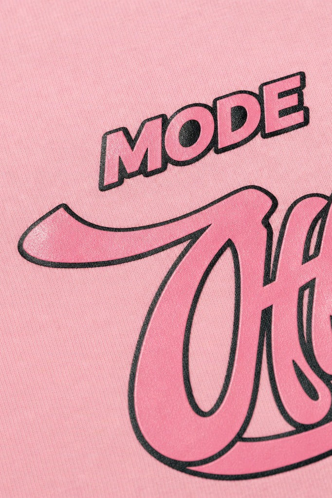 Off supply Devil Mode T- Shirt Pink