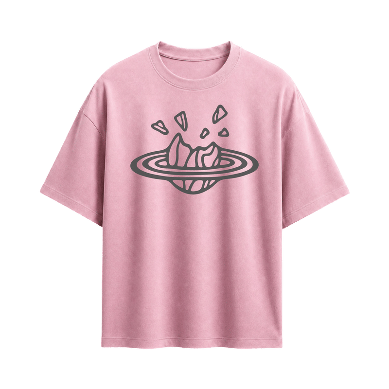 Off Supply Off-Axis Tee - Pink