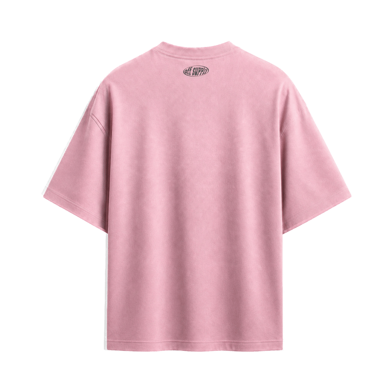 Off Supply Off-Axis Tee - Pink
