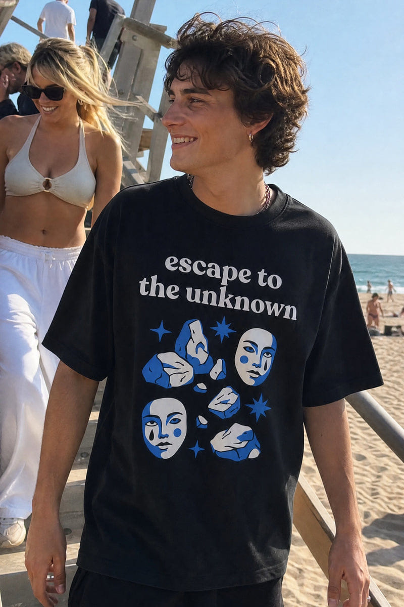 Off Supply Unknown Route Tee - Black