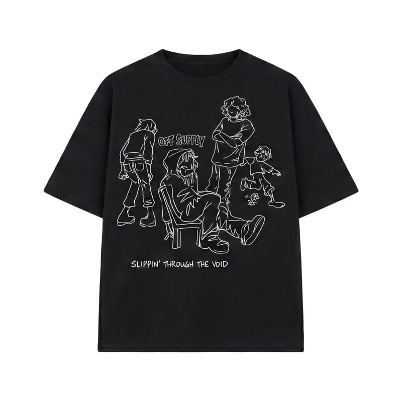 Off Supply Void Walkers Tee - Black