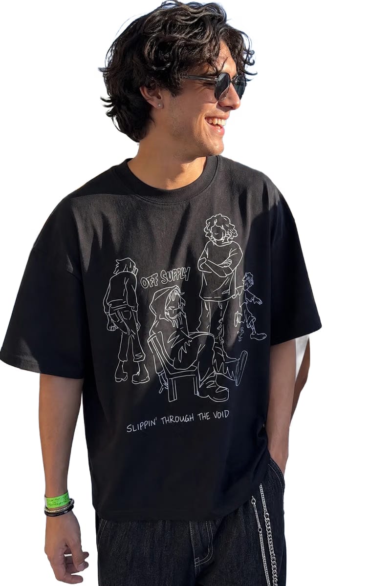 Off Supply Void Walkers Tee - Black