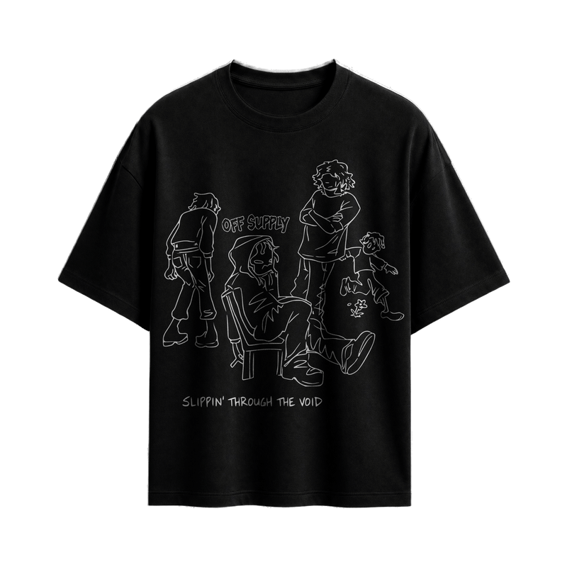Off Supply Void Walkers Tee - Black