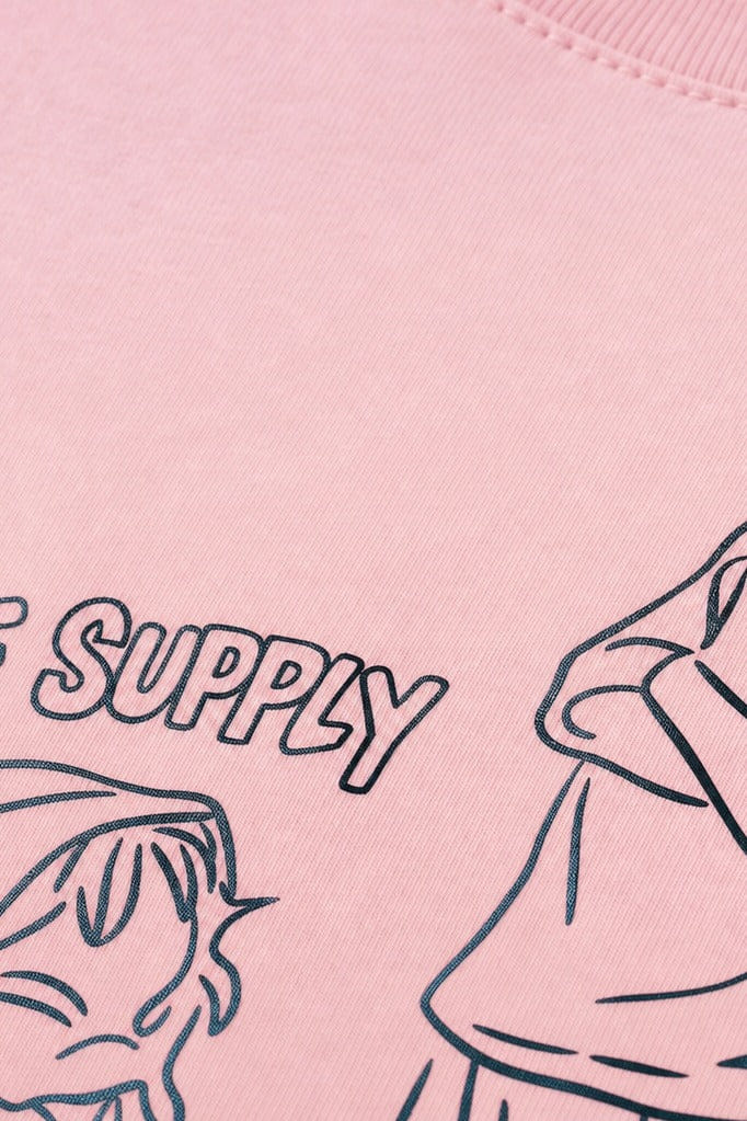 Off Supply Void Walkers Tee - Pink