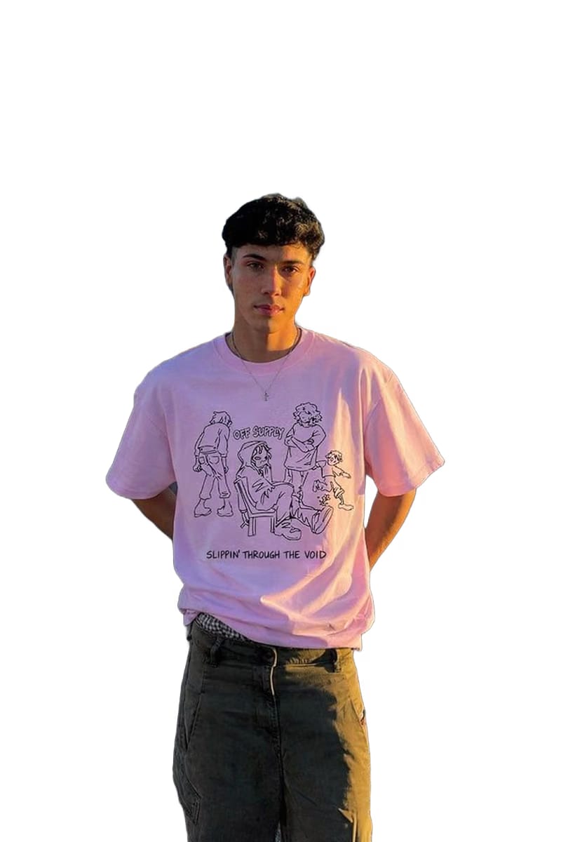 Off Supply Void Walkers Tee - Pink