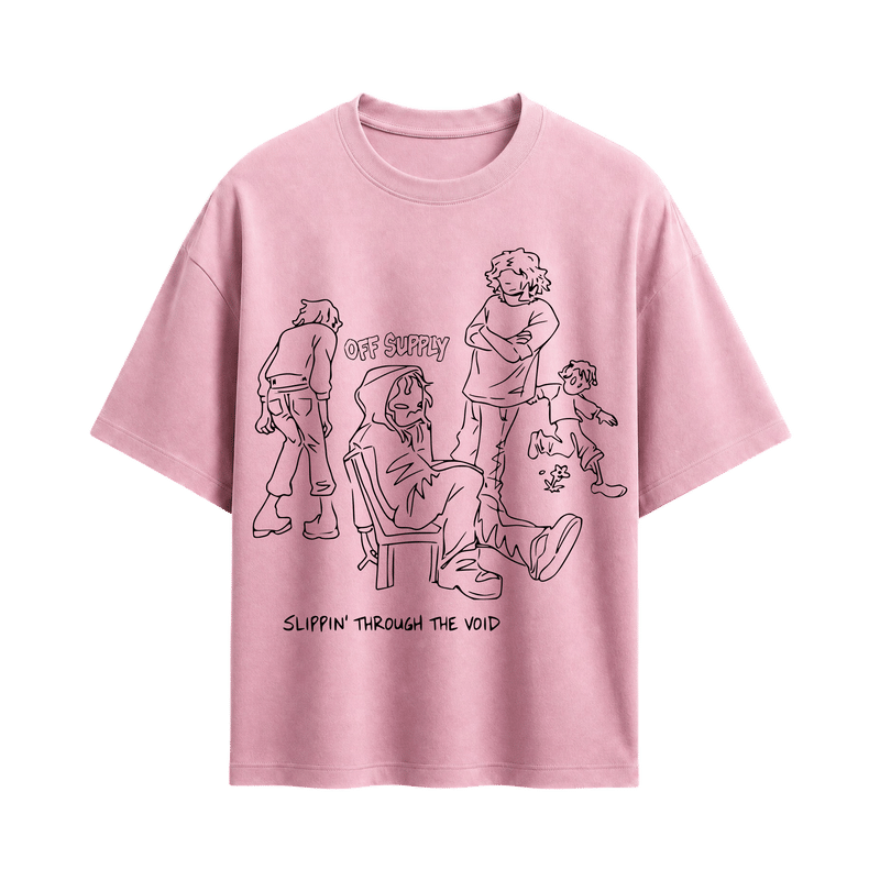 Off Supply Void Walkers Tee - Pink