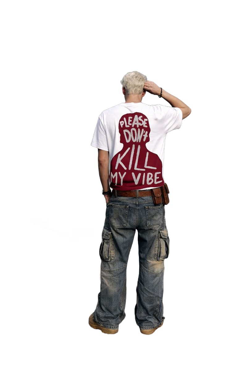 Voyd Mental Noise white T-shirt