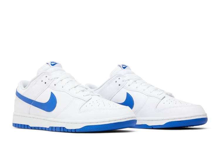 Dunk Low White Hyper Royal