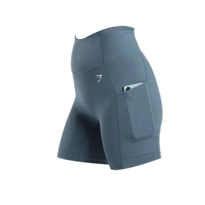 GYMSHARK POCKET Shorts Body Fit Cargo Blue