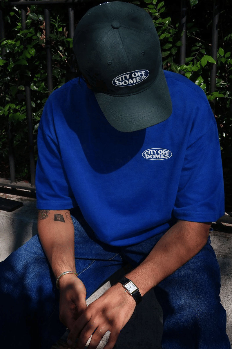City Off Domes Faith Driven Blue T-Shirt