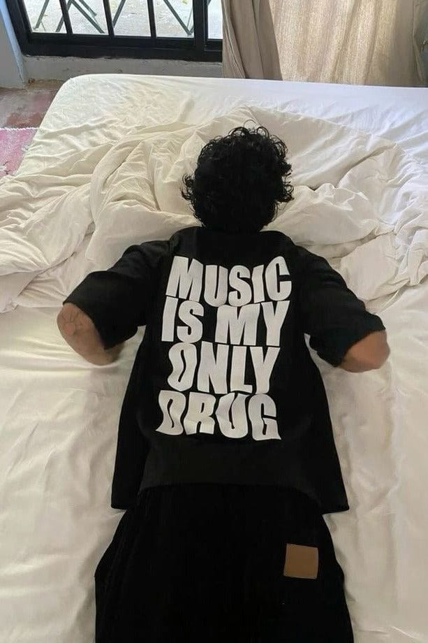 City Off Domes Rhythm Over Everything Black T-Shirt