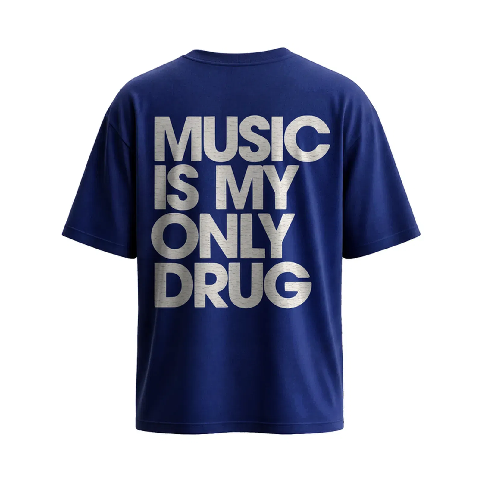 City Off Domes Rhythm Over Everything Blue T-Shirt