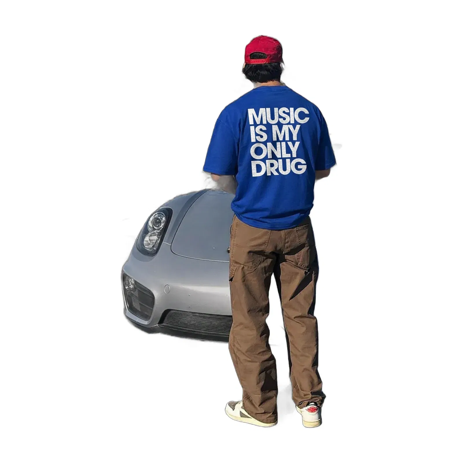 City Off Domes Rhythm Over Everything Blue T-Shirt