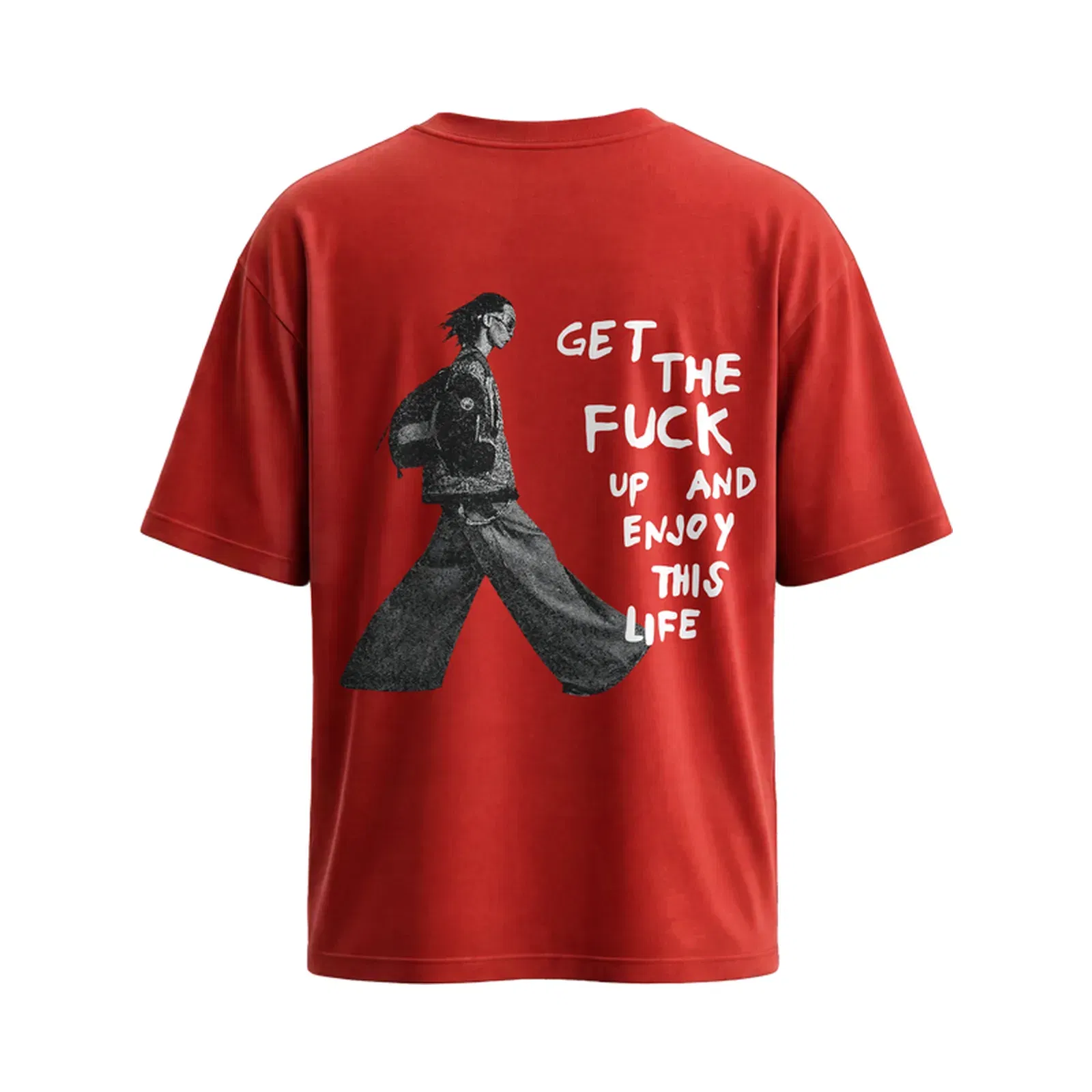 City Off Domes Rise Mode Red T-Shirt