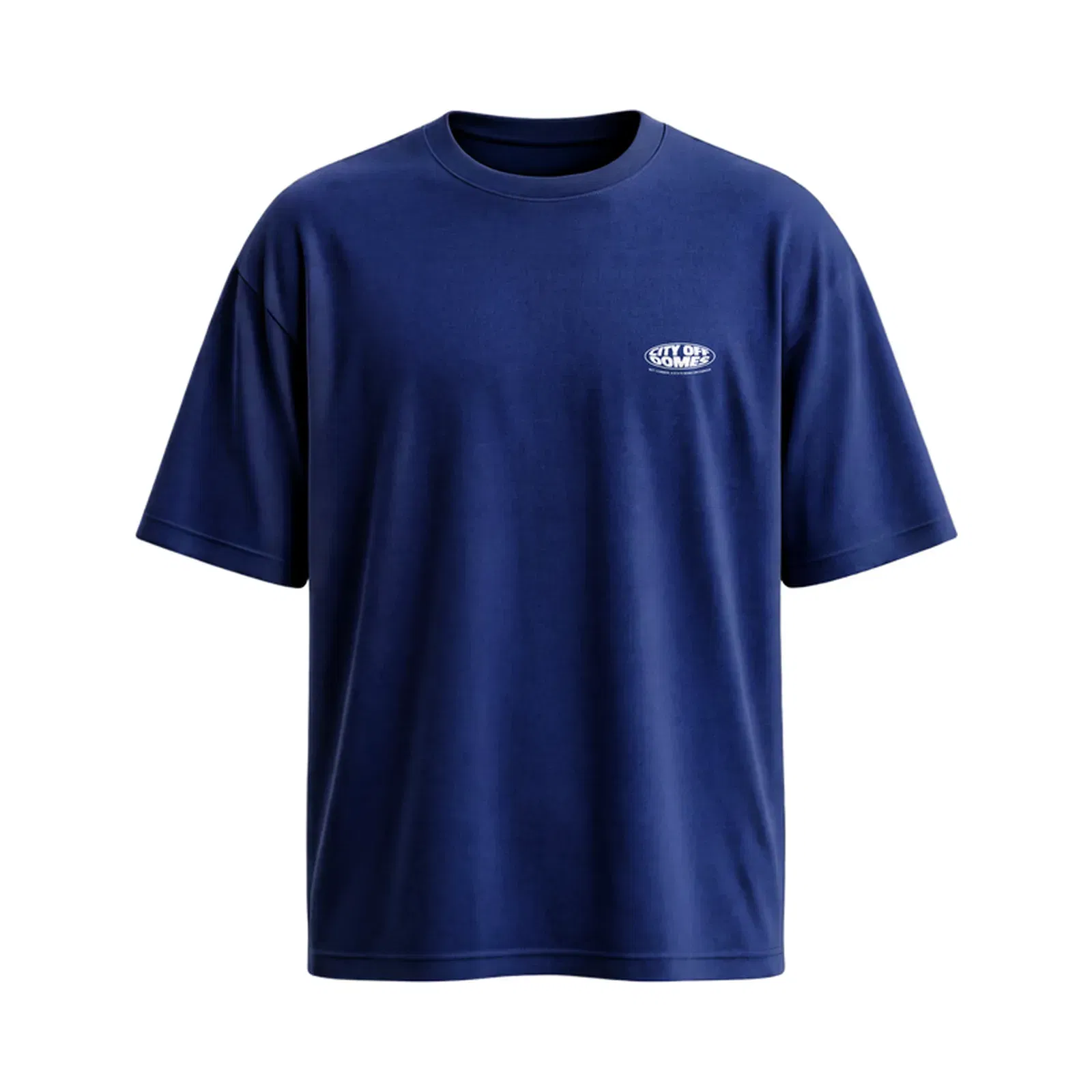 City Off Domes Rise Mode Blue T-Shirt