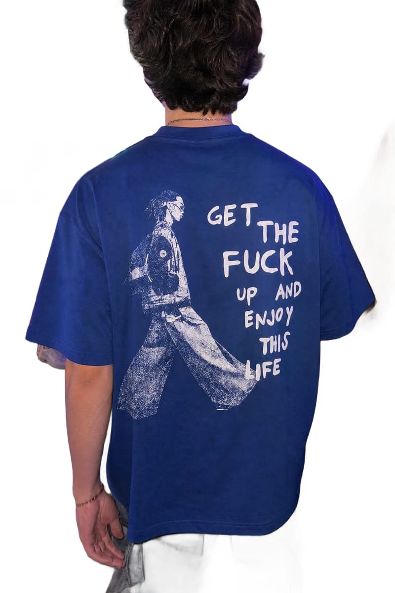 City Off Domes Rise Mode Blue T-Shirt