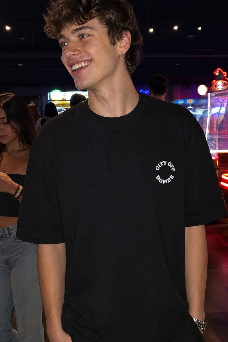 City Off Domes Dome Era Black T-Shirt