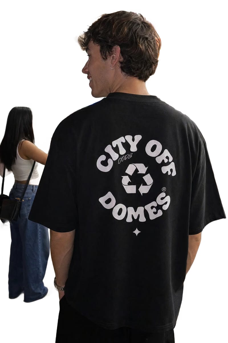 City Off Domes Dome Era Black T-Shirt