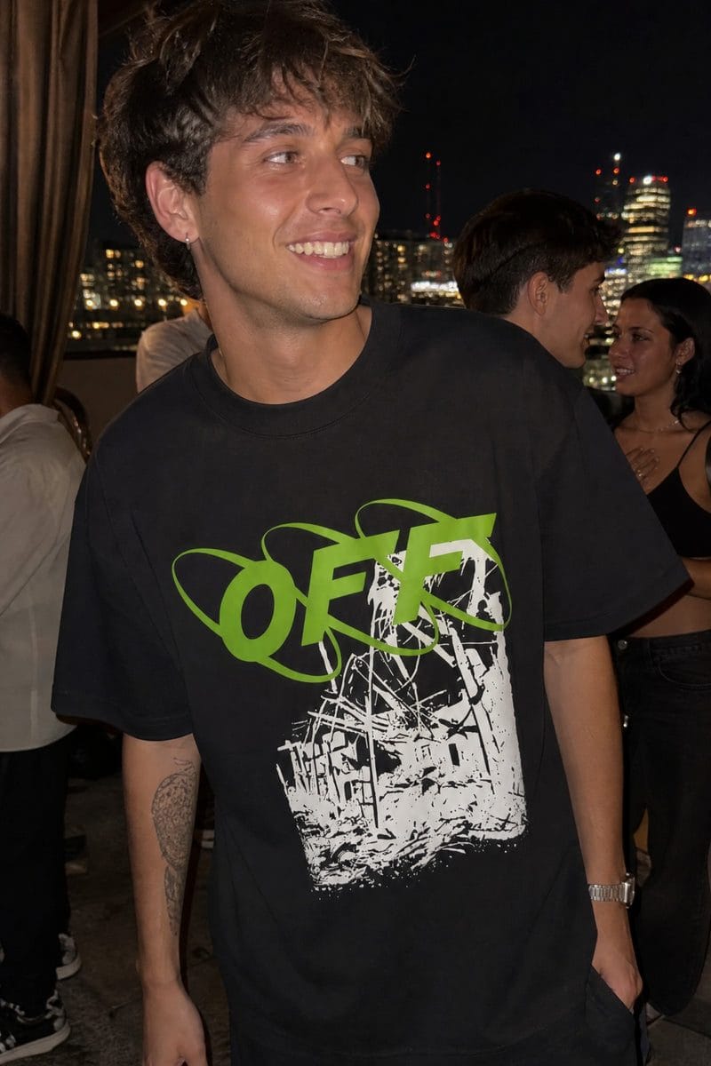 City Off Domes Off Season Black T-Shirt